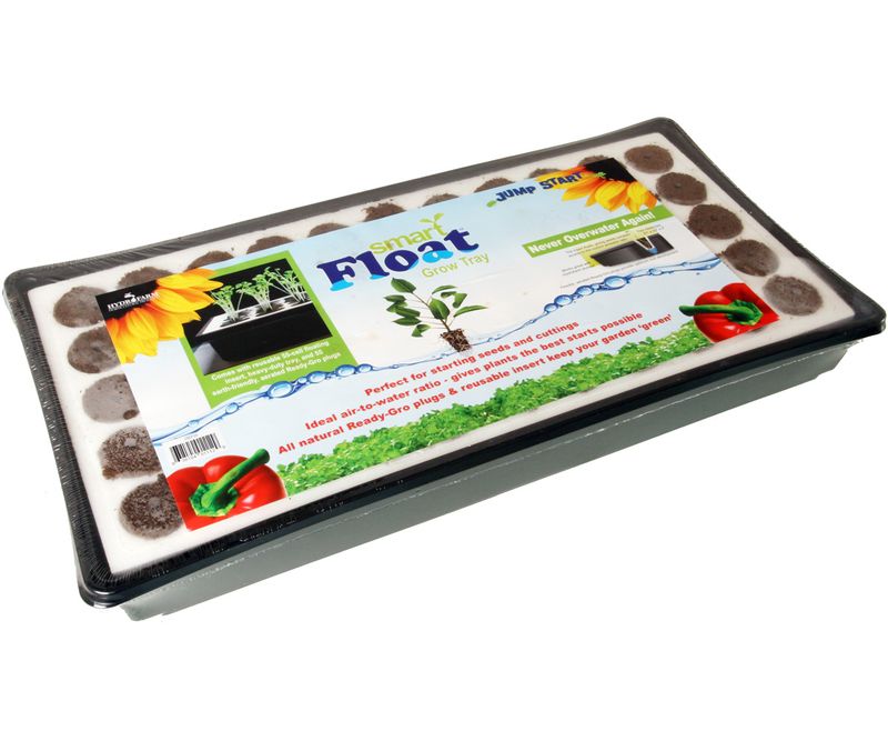 Jump Start Smart Float Grow Tray Prefilled with Plugs 55 cell