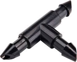 Raindrip Tubing Barbed Connector Fitting Tee 1/4 inch 50/ pack