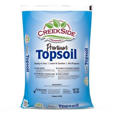 Creekside Premium Topsoil All Purpose 1 cubic foot 28.3 liter 40 pound 60/ skid