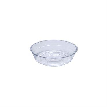 Curtis Wagner Plastics Round Plant Saucer Clear Vinyl 4 inch 1/ each
