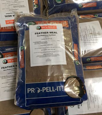 Pro-Pell-It! Ground Feather Meal 12-0-0 Organic 40 pound 18 kilogram 1/ each