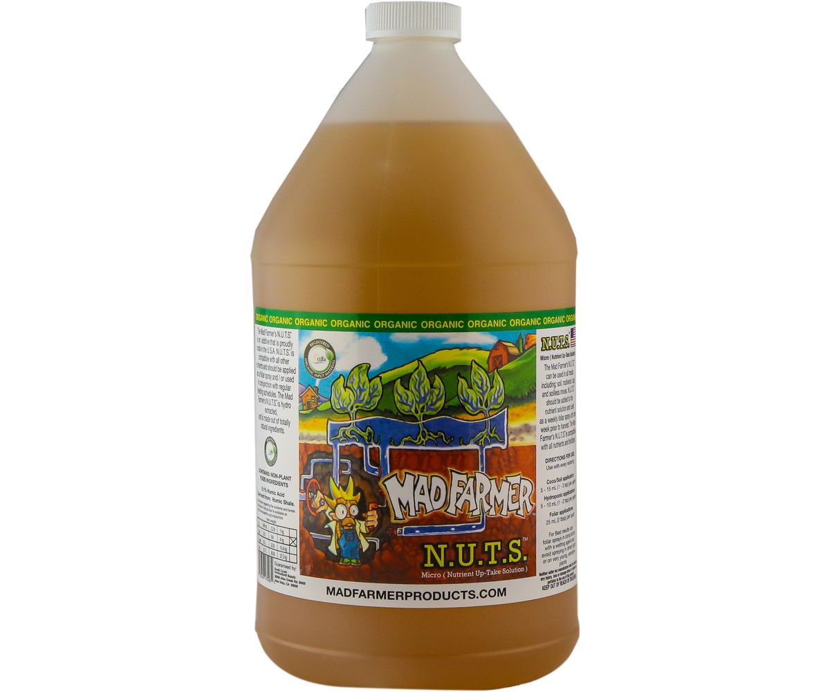 Mad Farmer Nutrient UpTake Solution N.U.T.S., size: 1 gallon 1/ each
