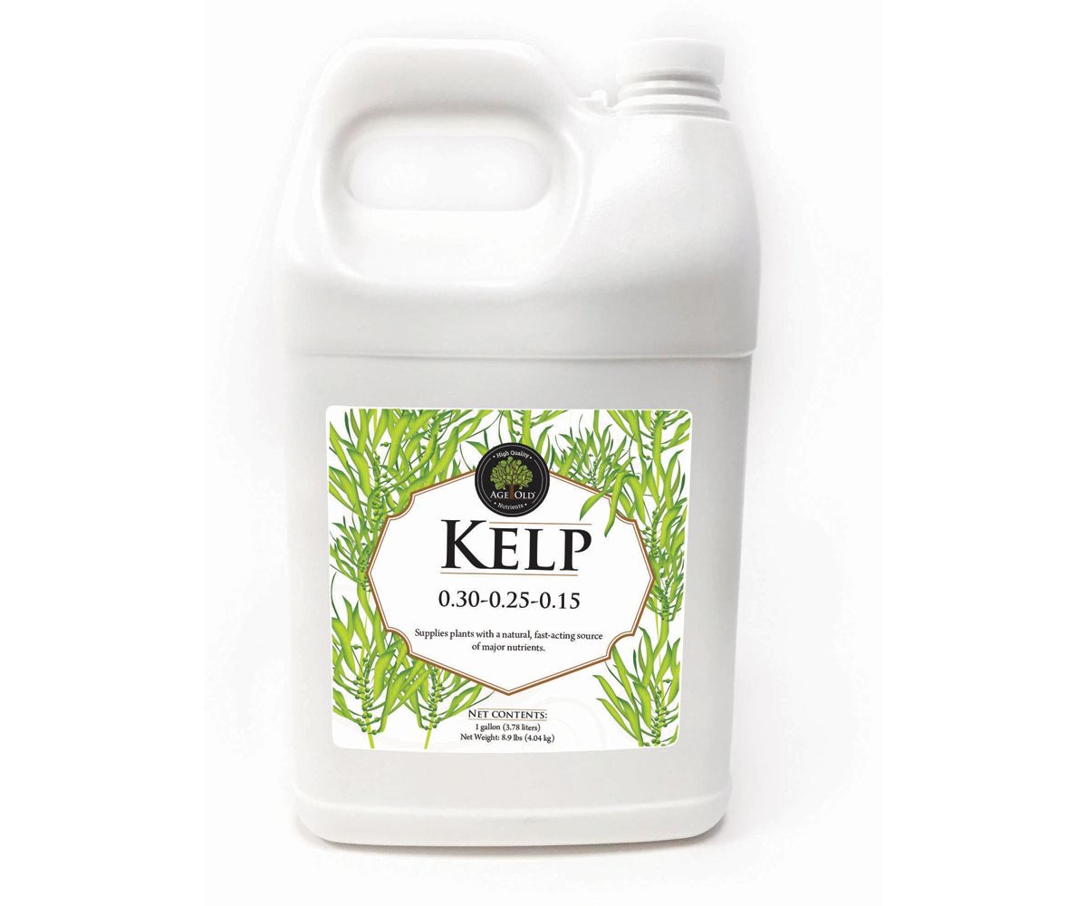 Age Old Nutrients Kelp 0.3-0.25-0.15, size: 1 gallon 4 liter 1/ each