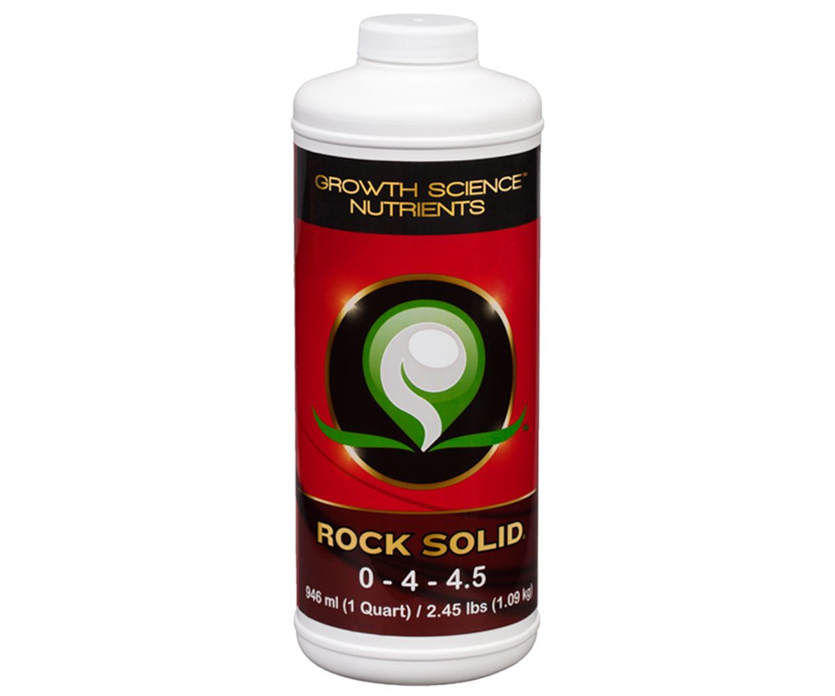 Growth Science Nutrients Rock Solid, size: 1 quart 1/ each