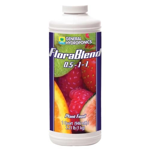General Hydroponics FloraBlend 0.5-1-1, size: 1 quart 1 liter 1/ each