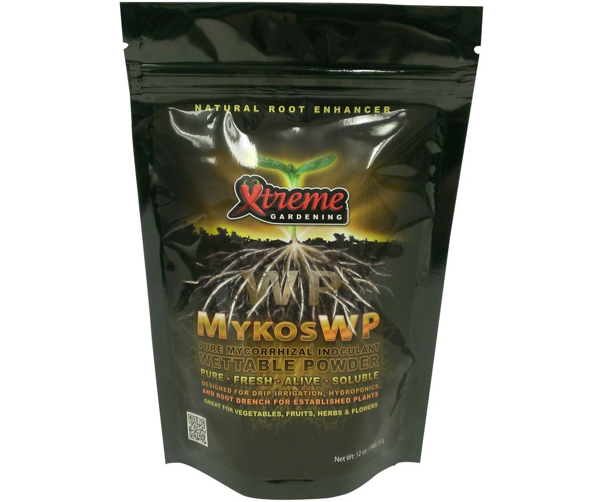 Xtreme Gardening Mykos Beneficial Fungus Mycorrhizal Inoculum Soluble Wettable Powder WP, size: 12 ounce 341 gram 1/ each