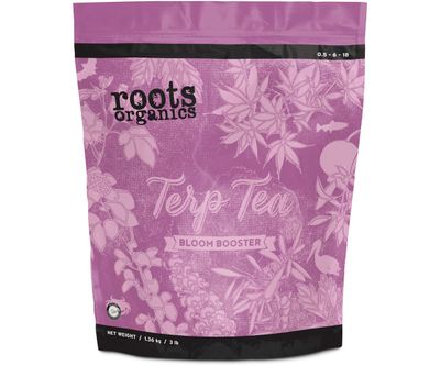 Aurora Innovations Roots Organics Terp Tea Bloom Booster 0.5-6-18 Aurora Innovations Roots Organics Terp Tea Bloom Booster 0.5-6-18, size: 3 pound 1.4 kilogram 1/ each