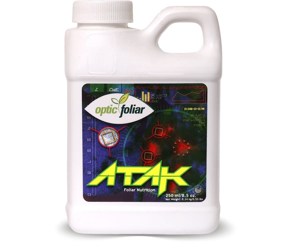 Optic Foliar Atak Concentrate 0.06-0-0.15, size: 8 fluid ounce 250 milliliter 1/ each