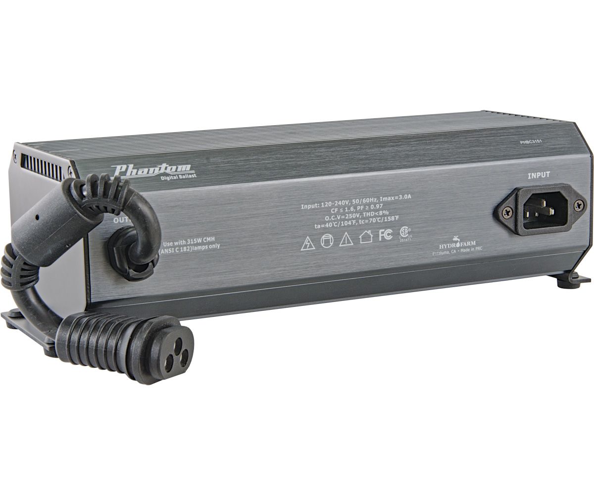 Phantom PH II Digital Dimmable E-ballast, size: 315 watt 120, 240 volt