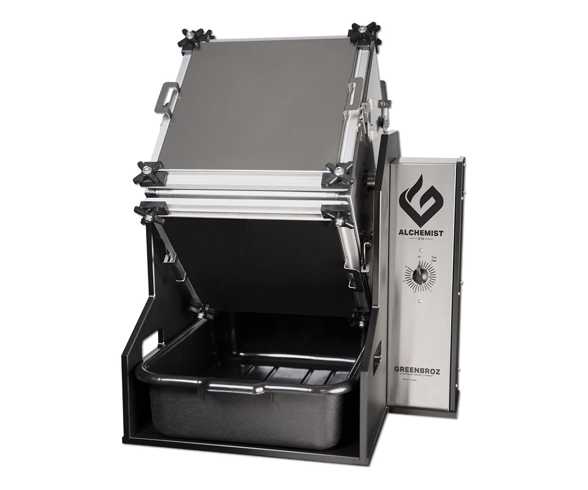 GreenBroz Alchemist Extractor Stainless, size: Steel Model 215