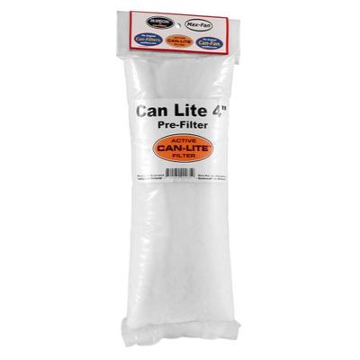 Can Fan Can-Lite Prefilter, size: 4 inch 1/ each