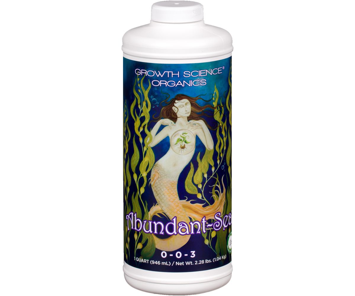 Growth Science Organics Abundant-Sea, size: 1 quart 1/ each