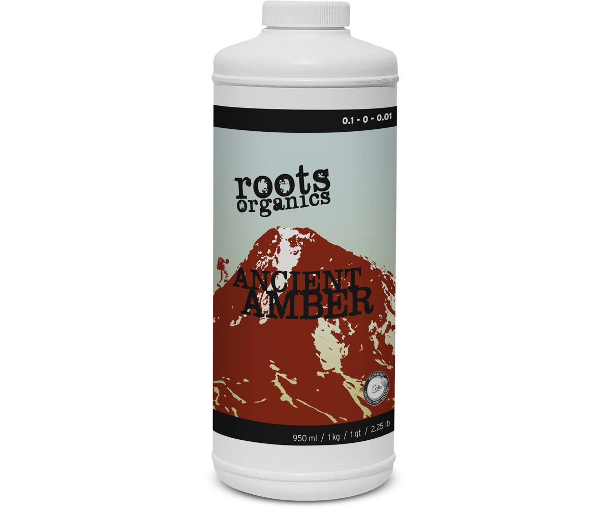Aurora Innovations Roots Organics Ancient Amber 0.1-0-0.01, size: 1 quart 1 liter 1/ each