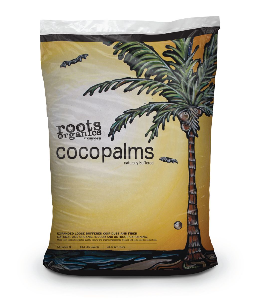 Aurora Innovations Roots Organics Cocopalms Coco Coir Loose Fill, size: 1.5 cubic foot 42.5 liter 1/ each