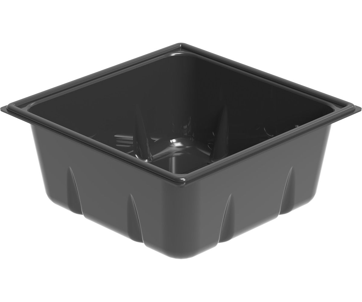 Active Aqua Reservoir 2.0 Black Square, size: 30 gallon