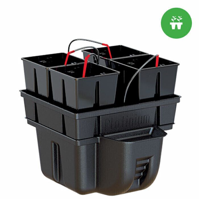 Platinium HydroStar Drip System, size: 4 site 5 gallon 16x14.5x10 inch small pots