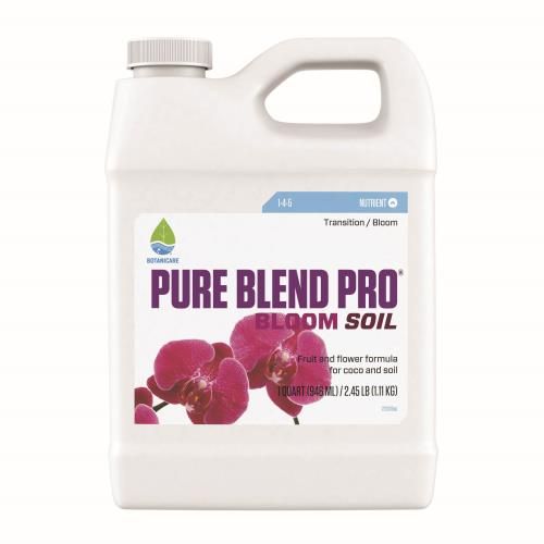 Botanicare Pure Blend Pro Bloom Soil 1-4-5, size: 1 quart 1 liter 12/ case