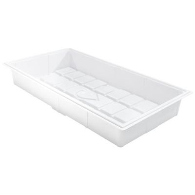 Botanicare Flood Table Tray Original Easy Clean, size: 2x4 foot ID White 53.0x29.0x8.0 inch OD