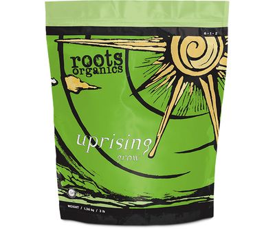 Aurora Innovations Roots Organics Uprising Grow 6-5-1.5, size: 3 pound 1.4 kilogram 1/ each