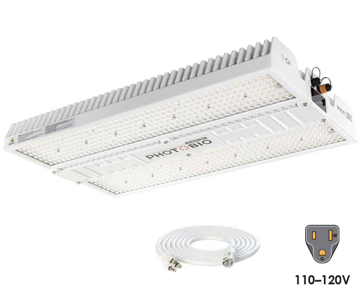PHOTOBIO CX 2125 LED Grow Light Fixture S4 Spectrum, size: 850 watt 100-277 volt 120 volt 10 foot cord