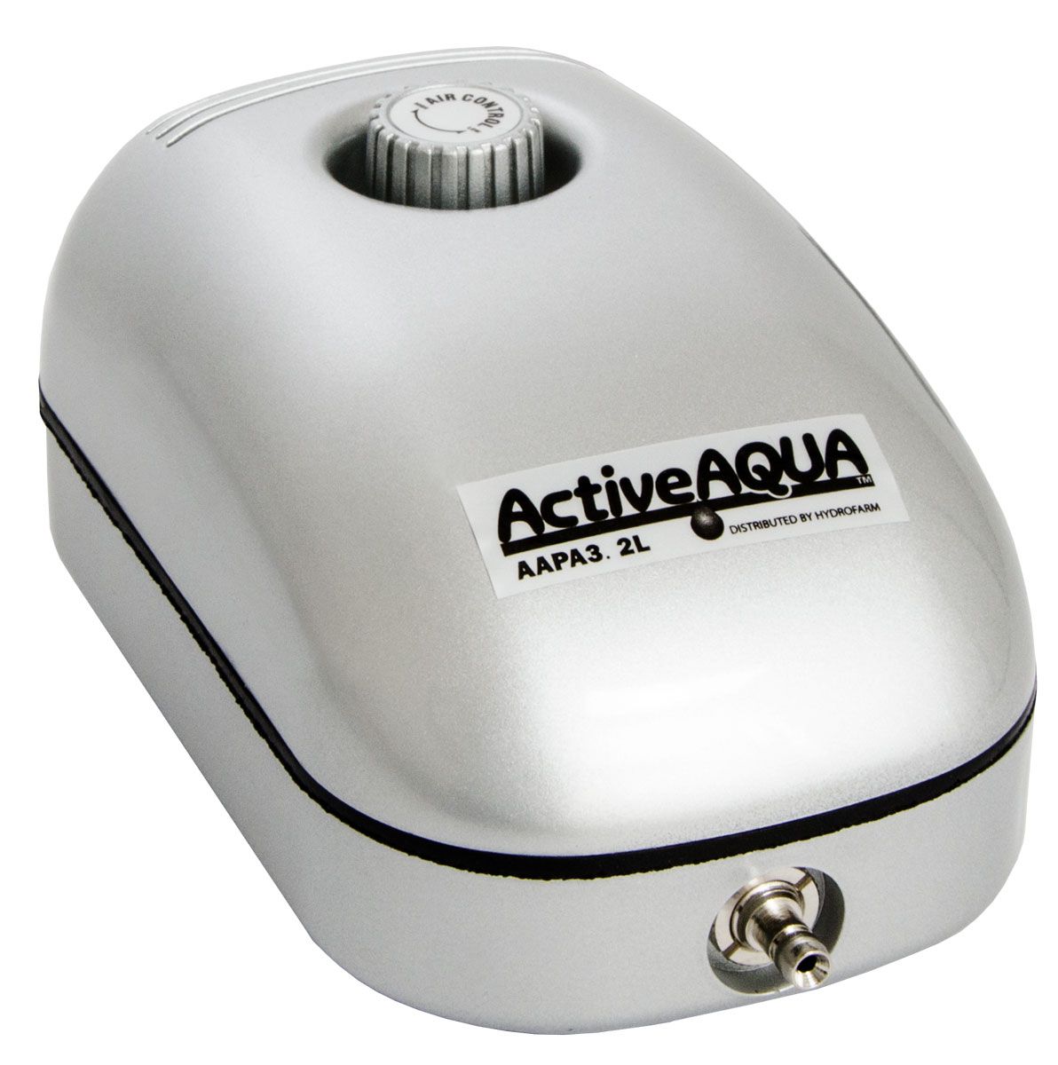 Active Aqua Air Pump 3/16 inch, size: 50 GPH 1 outlet 2 watt