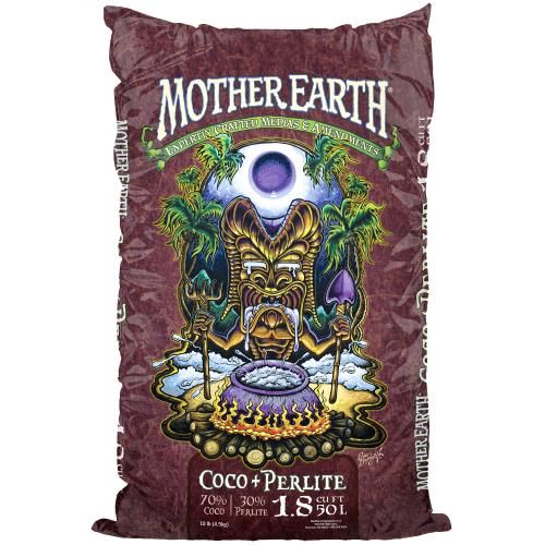 Mother Earth Coco Coir Perlite 70:30, size: 1.8 cubic foot 50 liter 1/ each