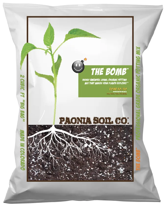 Paonia Soil Co The Bomb Blends Premium Bacterialized Living Super Soil