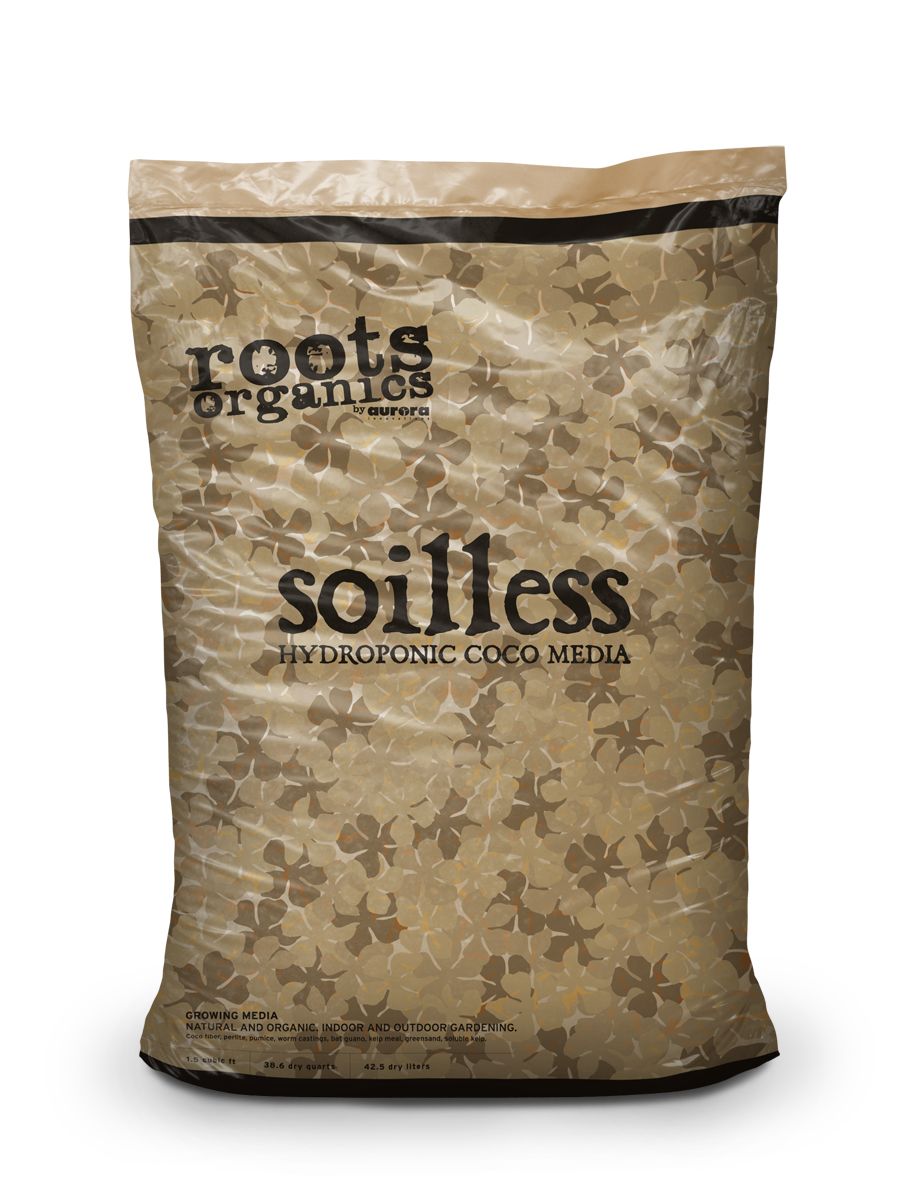 Aurora Innovations Roots Organics Soilless Hydroponic Coco Mix, size: 1.5 cubic foot 42.5 liter 1/ each