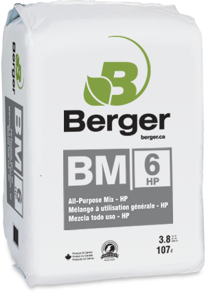 Berger BM6 Growing Medium Loose Fill, size: 3 cubic foot 85 liter 3 cubic foot 85 liter High Porosity HP Bag 54/ skid