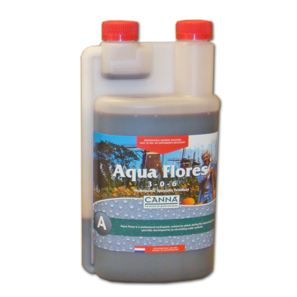 Canna Aqua Flores A, size: 1 quart 1 liter 1/ each