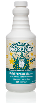 The Amazing Doctor Zymes Enzymatic Cleaner Professional Multi-Purpose Cleaner Concentrate, size: 1 pint 500 milliliter 1/ each