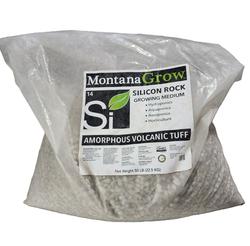 Montana Grow Silica Silicon Dioxide SiO₂ 0-0-5 Rock with Trace Minerals
