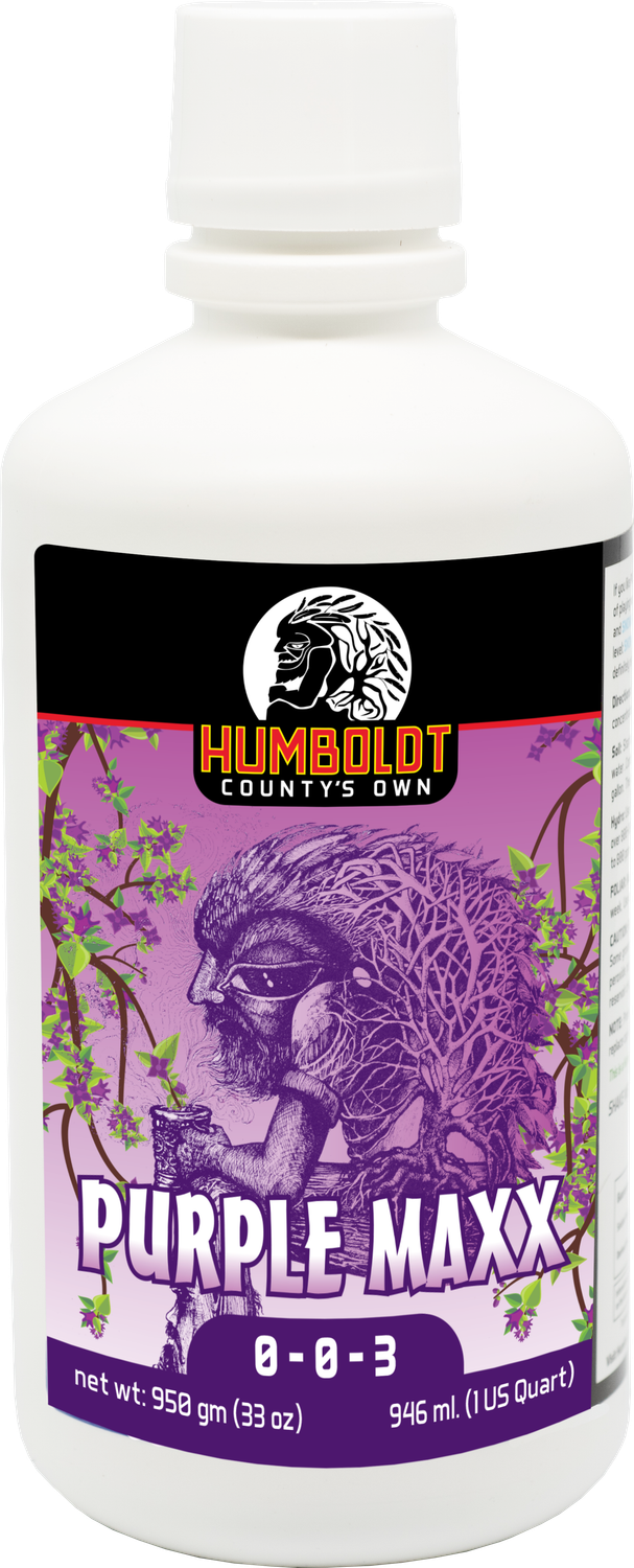 Humboldt County&#39;s Own Purple Maxx, size: 8 fluid ounce 250 milliliter 1/ each