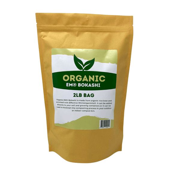 TeraGanix EM Bokashi with Microorganisms &amp; Malibu Compost, size: 2 pound 909 gram with Organic Rice Bran 1/ each
