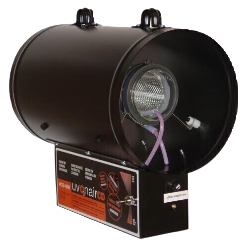 Uvonair Ozonator Ozone Generator Odor Eliminator Inline In Duct, size: 8 inch 1 Cell 10,000-20,000 cubic foot 300-600 cubic meter CD-800 1/ each