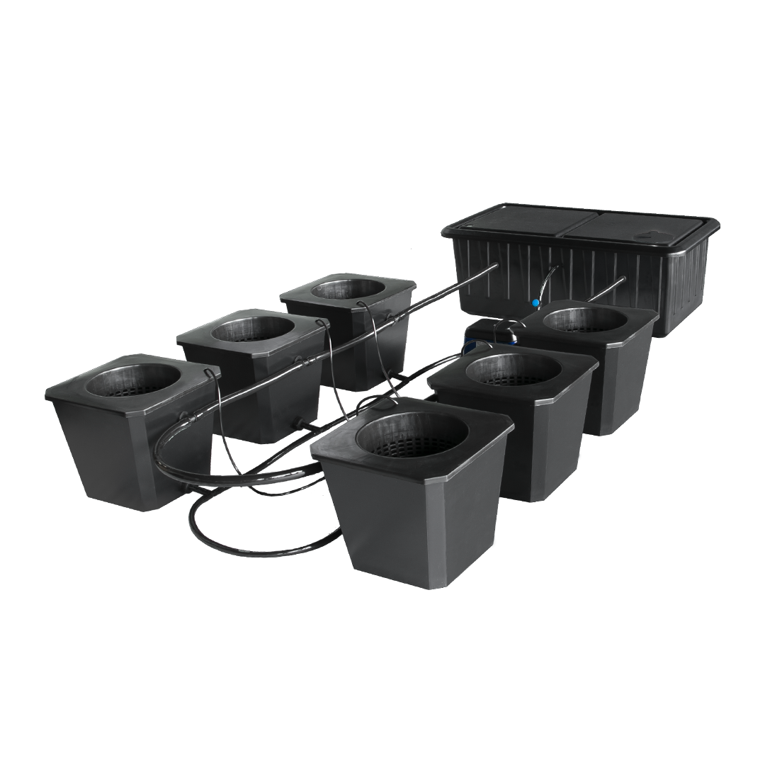 SuperPonics Hydro BubbleFlow Deep Water Culture Grow System, size: 6 site 1/ each