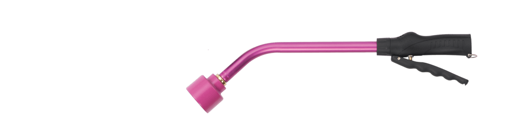 Dramm Rain Wand Touch‘N Flow Aluminum Handle Trigger Valve 400PL ABS Plastic, size: 16 inch Berry Standard Bend 1/ each
