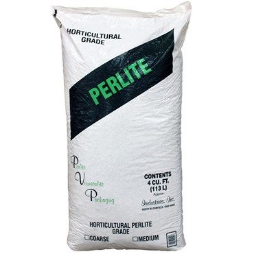 PVP Industries Horticultural Perlite Bag 4 cubic foot 113 liter Super Coarse Granules 1/ each