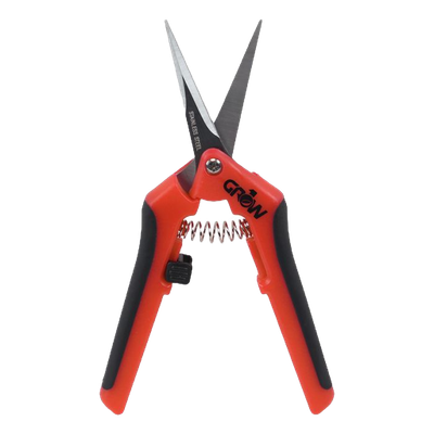 Grow1 Trimming Shears Orange Scissors Straight Blade 2 inch