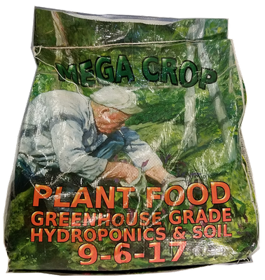 GreenLeaf Nutrients Mega Crop 1 Part Nutrient 9-6-17 25 pound 11 kilogram 1/ each
