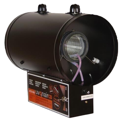 Uvonair Ozonator Ozone Generator Odor Eliminator Inline In Duct