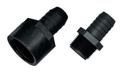 Unbranded Hose Fitting Adapter Threaded to Barbed Tubing Straight Coupling
