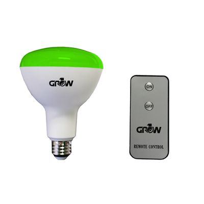 Grow1 Green LED Lamp Light Bulb with Remote