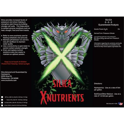 X Nutrients Liquid Silica Potassium Silicate 0-0-5