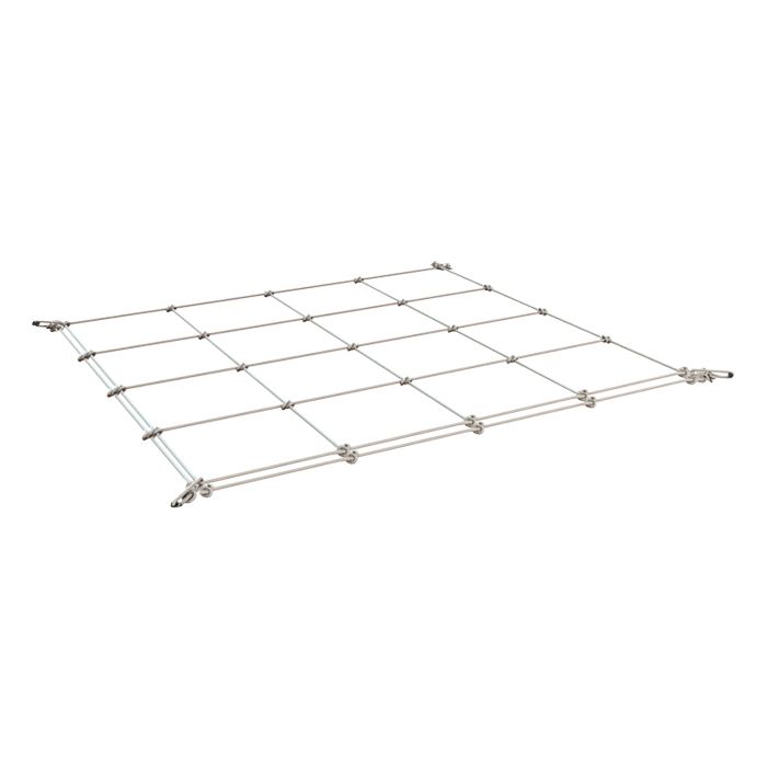 Grow1 Flexible Trellis Netting Elastic with Plastic Hooks