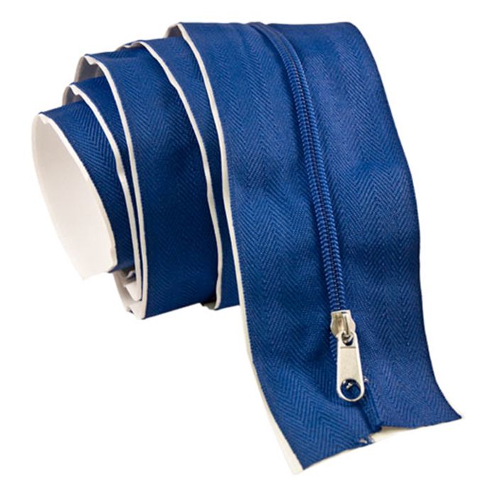 Tarp Zip Tarp and Tent Zipper Adhesive Blue 6.5 foot