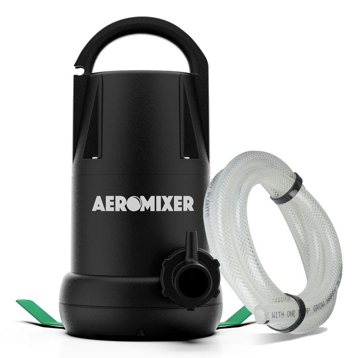 Aeromixer Pump Mixes &amp; Aerates Tall Tank Kit 3/4 HP 4450 GPH