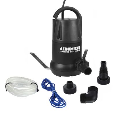 Aeromixer Pump Mixes &amp; Aerates Synthetic Pro Edition 3/4 HP 4450 GPH