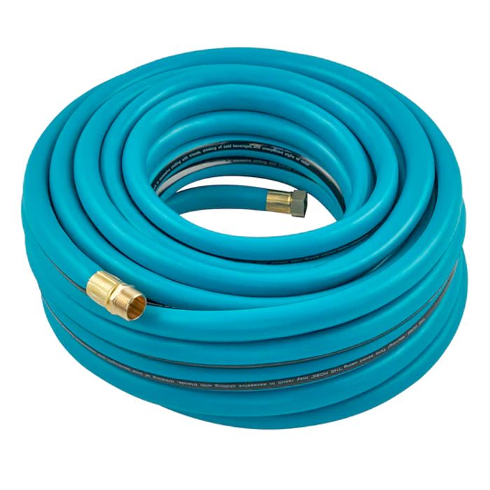 Aeromixer The Hose All-In-One Feed Kit with 2 Wands 18 inch, 1 Valve 1 inch, 1 NPT Adapter 1 &amp; 1.5 inch, and 4 Spare Gaskets 1 inch 100 foot