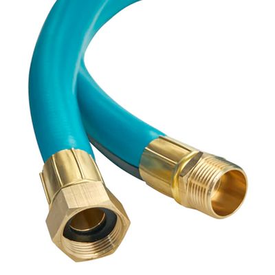 Aeromixer The Hose All-In-One Feed Kit with 2 Wands 18 inch, 1 Valve 1 inch, 1 NPT Adapter 1 &amp; 1.5 inch, and 4 Spare Gaskets 1 inch 100 foot